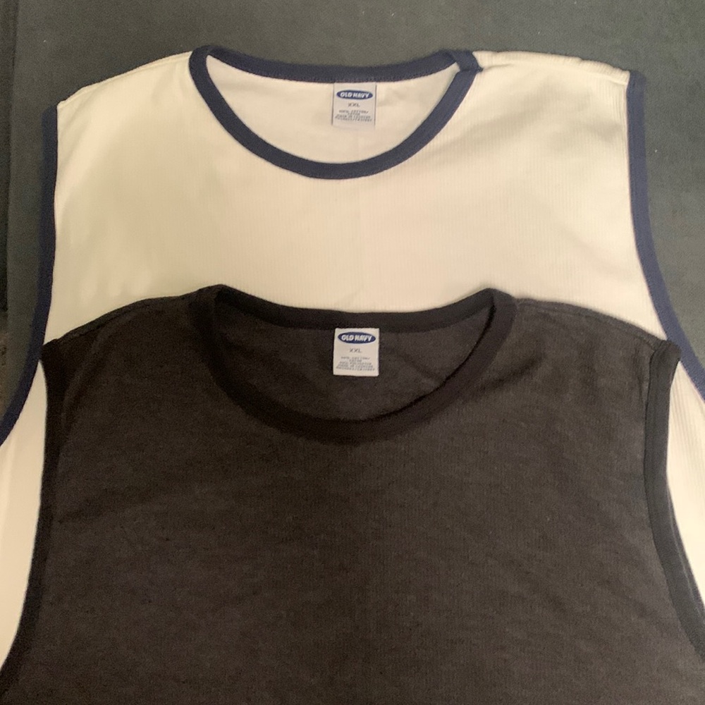 Old Navy men’s sleeveless T’s